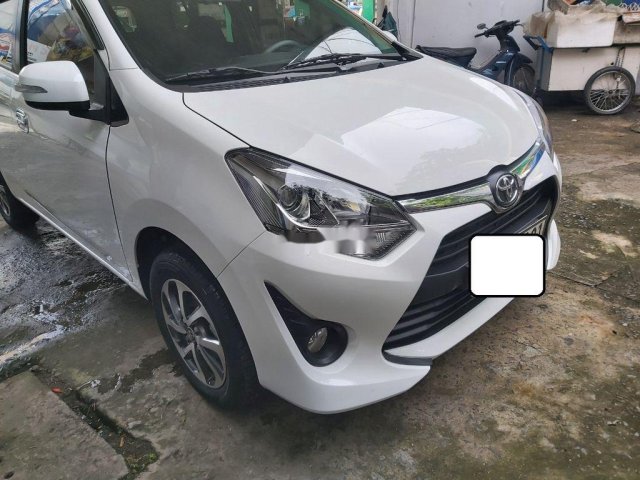 Bán Toyota Wigo sản xuất 2018, màu trắng, xe nhập số sàn