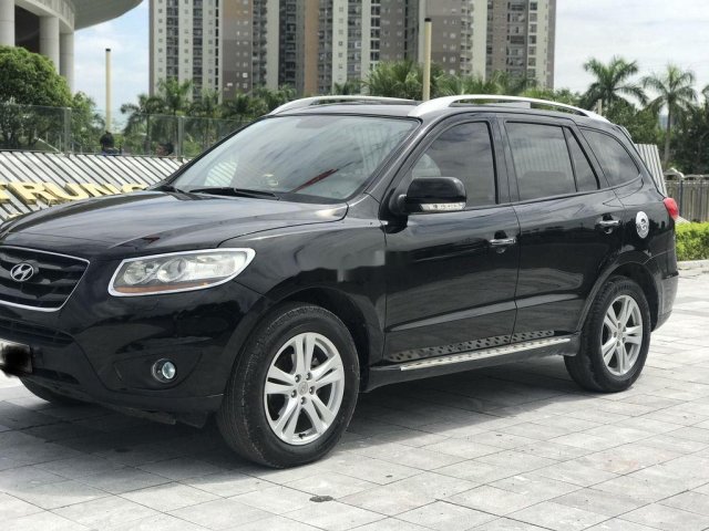 Cần bán Hyundai Santa Fe sản xuất 2009, màu đen, nhập khẩu nguyên chiếc chính chủ, giá chỉ 545 triệu0