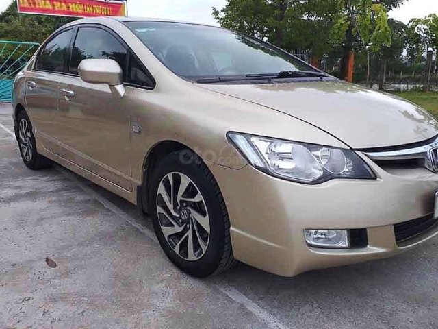 Bán Honda Civic 1.8AT đời 2009, màu ghi vàng0