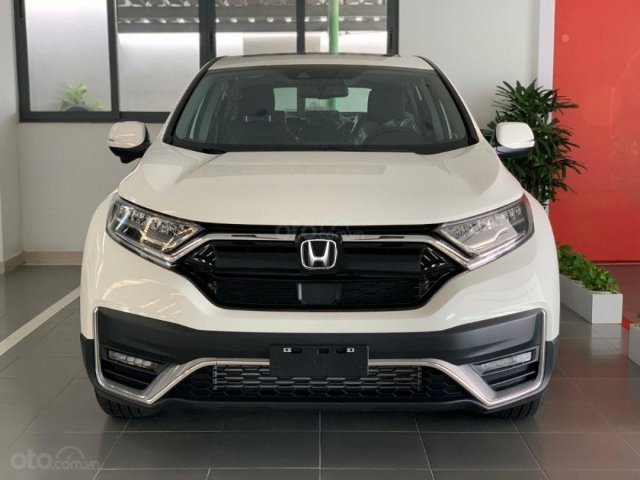 Bán xe chính hãng: Honda CR V đời 2020, màu trắng