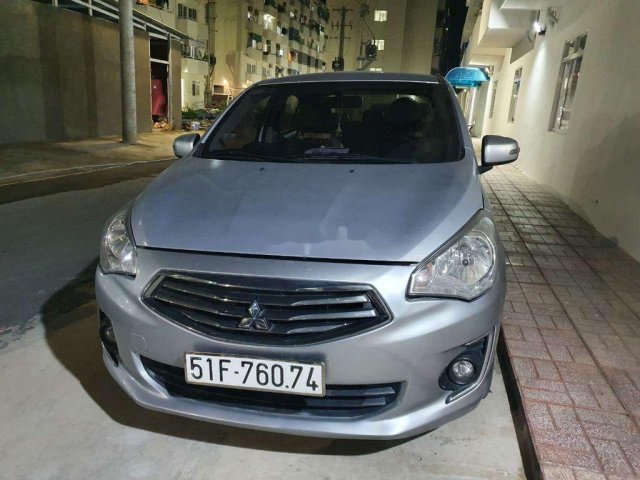 Cần bán xe Mitsubishi Attrage đời 2016, màu bạc, nhập khẩu nguyên chiếc 0