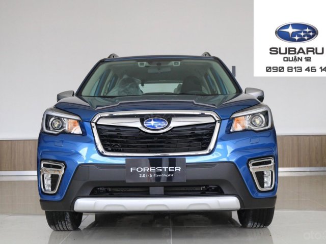 Subaru Forester i-S Eyesight xanh dương0