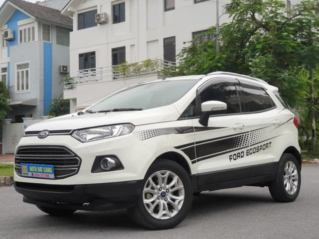 Bán xe Ford Ecosport 2016 bản 1.5 Titanium, màu trắng