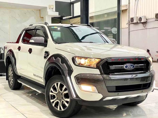 Bán ô tô Ford Ranger năm 2017, màu trắng, nhập khẩu  