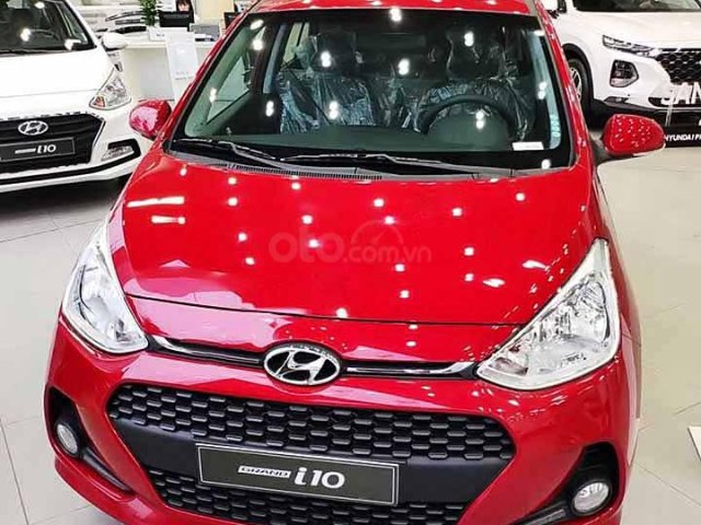 Bán xe Hyundai Grand i10 sản xuất 2020, màu đỏ, giá tốt