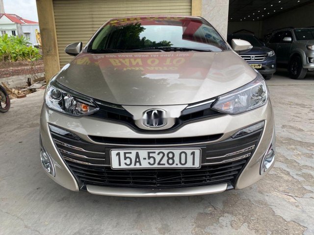 Bán Toyota Vios đời 2019, màu vàng cát0