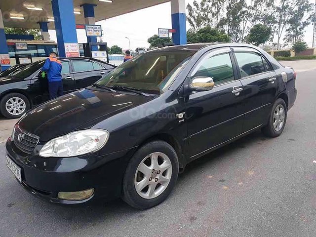 Bán xe Toyota Corolla Altis sản xuất năm 2004, màu đen còn mới, giá chỉ 238 triệu