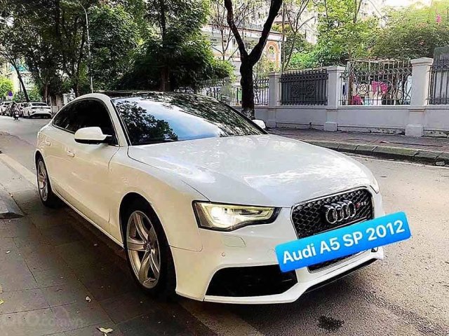 Cần bán Audi A5 năm 2012, màu trắng, xe nhập0