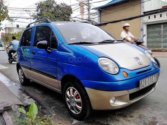 Bán ô tô Daewoo Matiz năm sản xuất 2007, màu xanh lam còn mới, giá tốt0