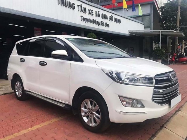 Bán gấp Toyota Innova 2.0G 2018, màu trắng0