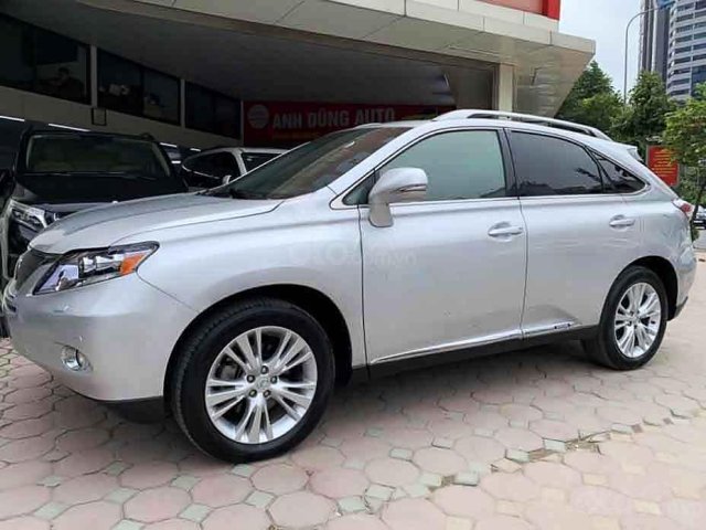 Bán Lexus RX450h AWD sản xuất năm 2010, màu bạc, nhập khẩu0