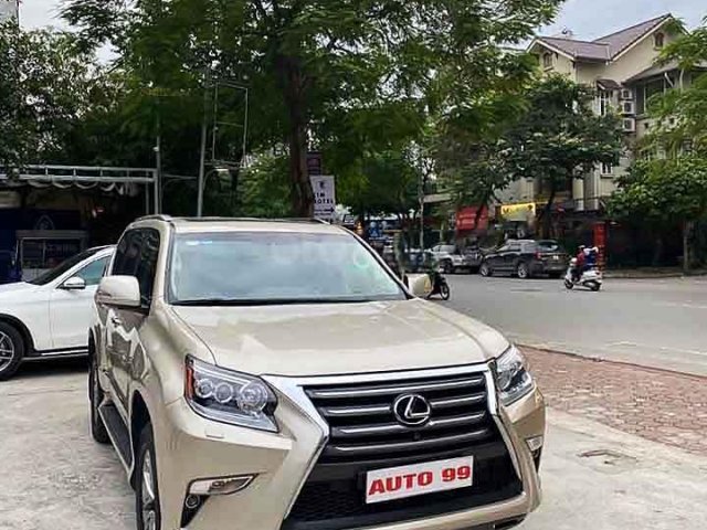 Cần bán lại Lexus GX460 sản xuất 2016, màu vàng, xe nhập