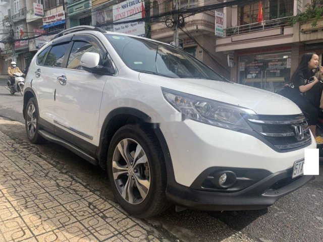 Bán Honda CR V đời 2014, màu trắng