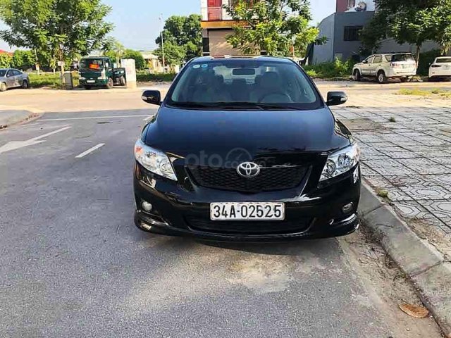 Cần bán lại xe Toyota Corolla Altis sản xuất năm 2010, màu đen như mới, 391 triệu