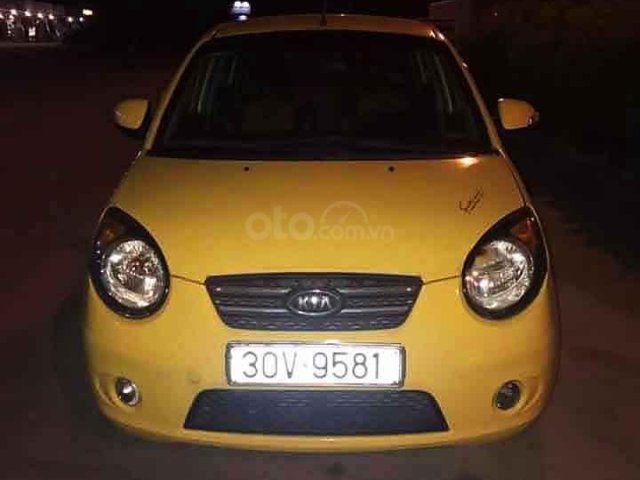 Bán Kia Morning LX 1.0 AT sản xuất năm 2008, màu vàng, nhập khẩu Hàn Quốc  0