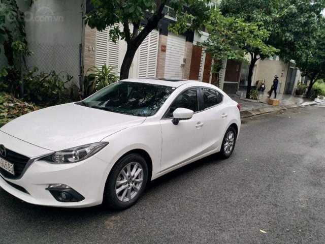Bán Mazda 3 2016 1.5AT biển Sài Gòn, màu trắng
