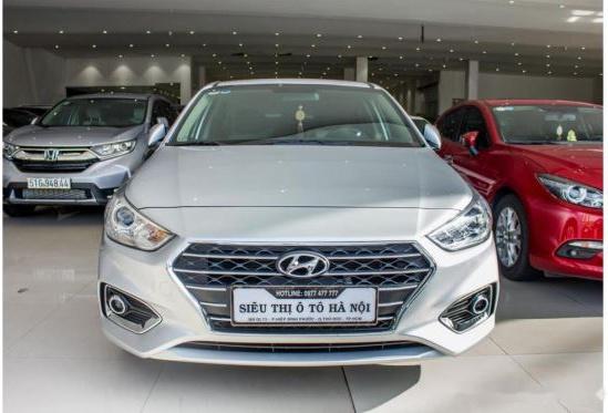 Bán xe Hyundai Accent năm 2018, màu bạc, 480 triệu