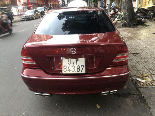 Bán Mercedes C240 sản xuất 2004, màu đỏ