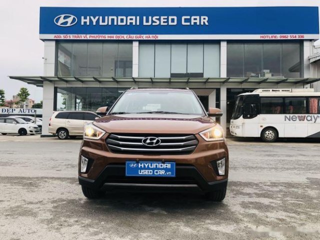 Bán xe Hyundai Creta 1.6L năm 2015, màu nâu  0