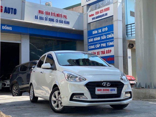 Cần bán gấp Hyundai Grand i10 đời 2019, màu trắng chính chủ 0