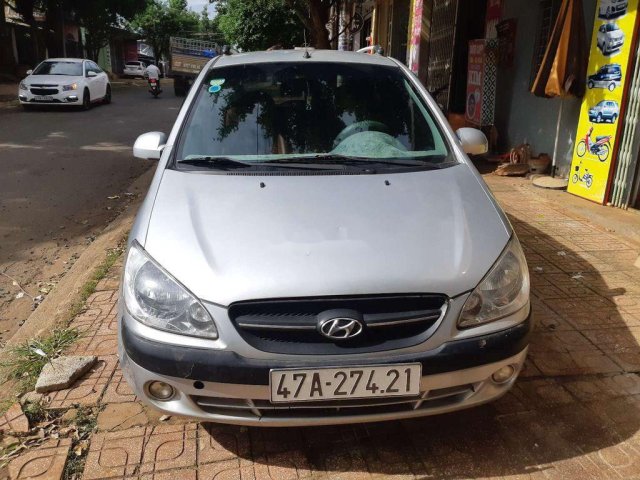 Cần bán gấp Hyundai Getz đời 2009, màu bạc, nhập khẩu nguyên chiếc0