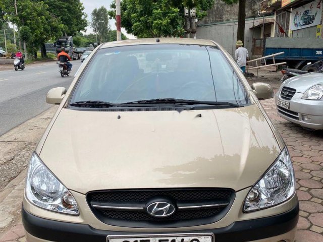 Bán Hyundai Getz đời 2010, màu vàng, nhập khẩu nguyên chiếc0