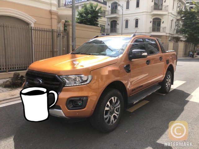 Bán lại xe Ford Ranger Wildtrak Biturbo đời 2019, nhập khẩu số tự động