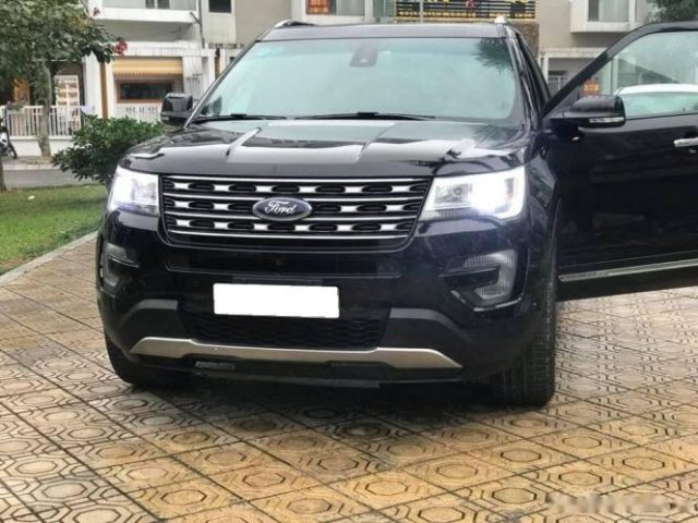 Bán Ford Explorer Limited sản xuất 2016, màu đen, bản full0