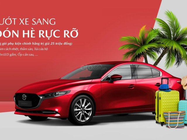 Bán Mazda 3 New 2020 - Ngập tràn ưu đãi - Tặng ngay tiền mặt - Tặng phụ kiện - Xe đủ màu giao ngay0