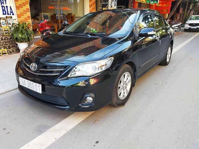 Cần bán lại xe Toyota Corolla Altis 1.8G AT năm sản xuất 2013, màu đen, giá tốt