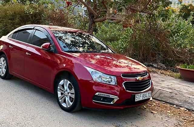 Bán xe Chevrolet Cruze LTZ 1.8 AT năm sản xuất 2016, màu đỏ