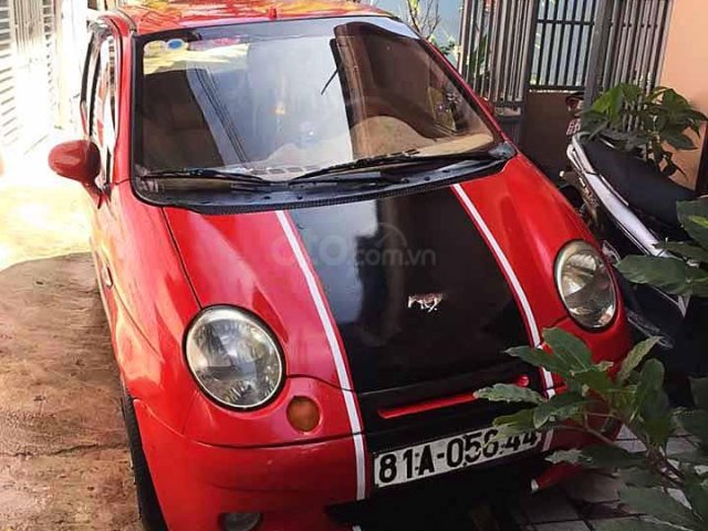 Cần bán gấp Daewoo Matiz SE 2007, màu đỏ0