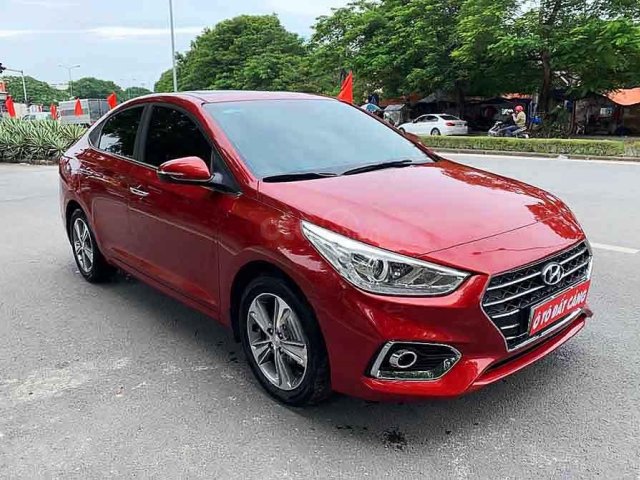 Bán ô tô Hyundai Accent năm 2020, màu đỏ còn mới, giá chỉ 535 triệu0