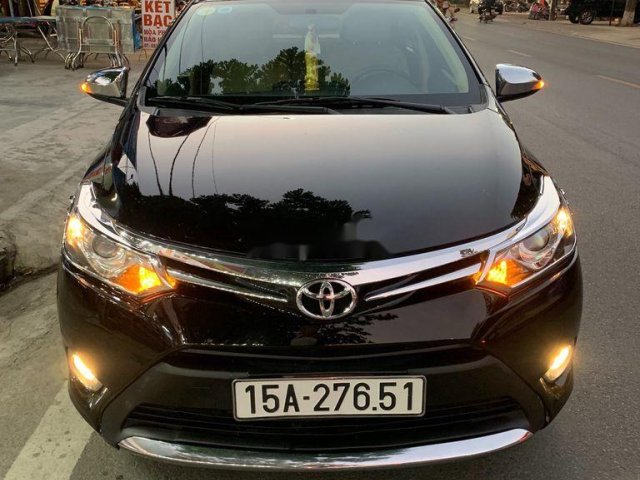 Bán Toyota Vios sản xuất 2016, màu đen số tự động, giá chỉ 462 triệu0