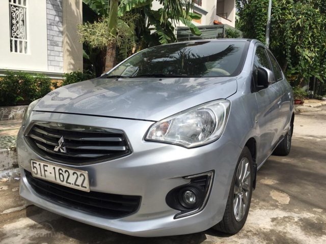 Bán xe Attrage 1.2L CVT bản cao full option 2015, giá 355 triệu0