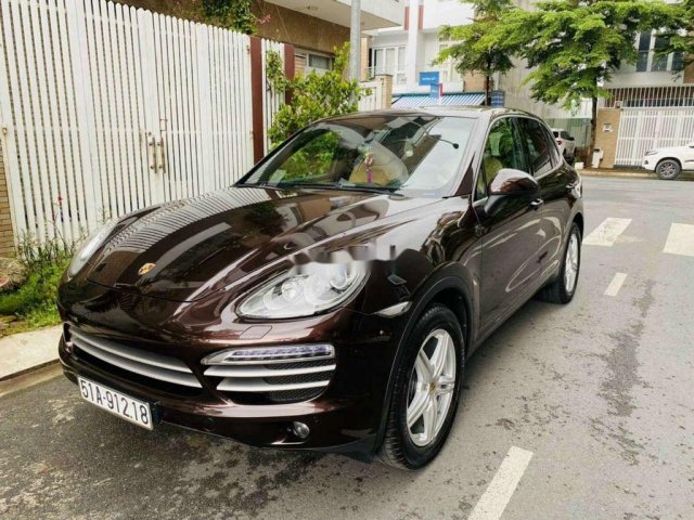 Cần bán xe Porsche Cayenne đời 2014, màu nâu, xe nhập chính chủ