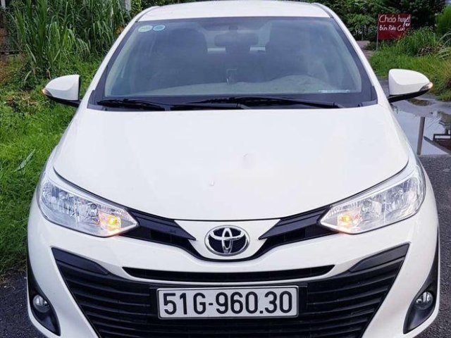 Bán Toyota Vios E 2019, màu trắng, giá chỉ 475 triệu