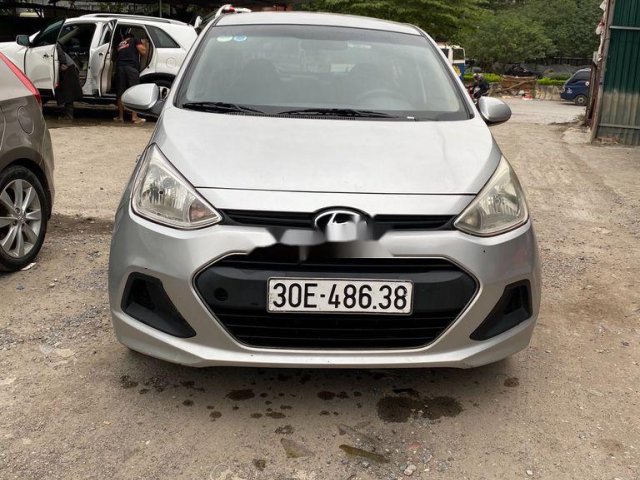 Bán xe Hyundai Grand i10 sản xuất 2017, màu bạc, nhập khẩu nguyên chiếc 0