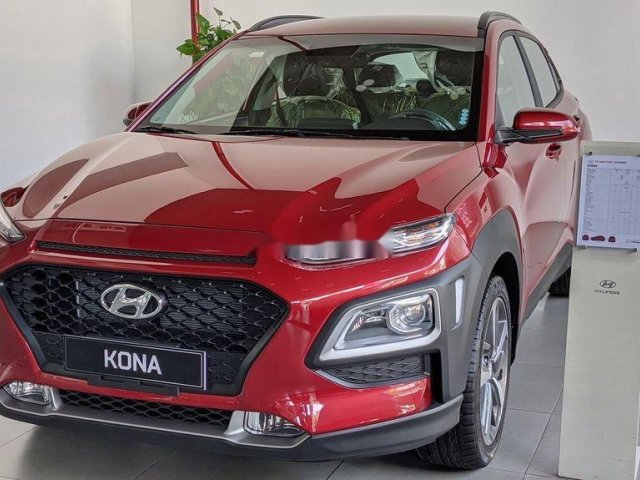 Bán xe Hyundai Kona 2020, màu đỏ, giao xe nhanh0