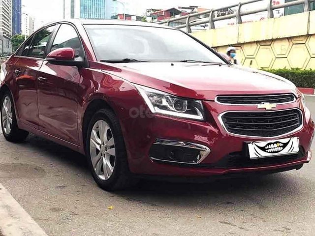 Cần bán gấp Chevrolet Cruze LTZ sản xuất 2018, màu đỏ, xe nhập như mới, 480 triệu