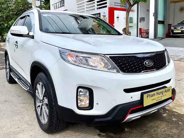 Bán Kia Sorento LTZ đời 2015, màu trắng, giá chỉ 649 triệu0