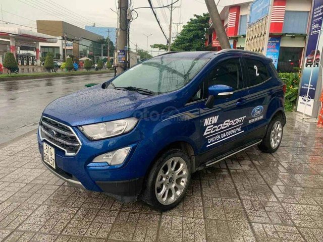 Ford Ecosport 1.5 Titanium sx 2018, màu xanh0