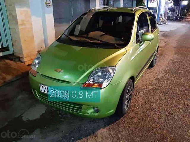 Cần bán xe Chevrolet Spark sản xuất năm 2008, màu xanh lam còn mới giá cạnh tranh