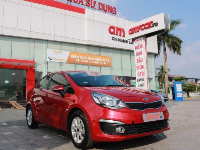 Bán xe Kia Rio năm 2016, màu đỏ, xe nhập0