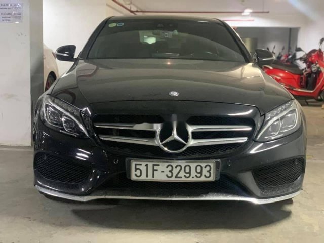 Bán Mercedes C250 AMG đời 2015, màu đen