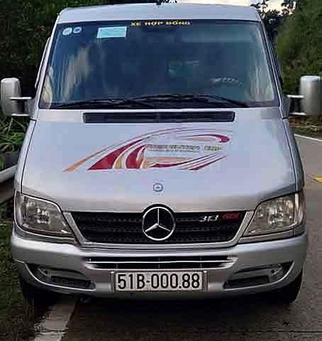 Bán Mercedes Sprinter 313 sản xuất năm 2010, màu bạc, 285tr