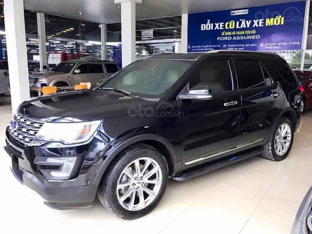 Bán Ford Explorer năm sản xuất 2017, màu đen, xe nhập