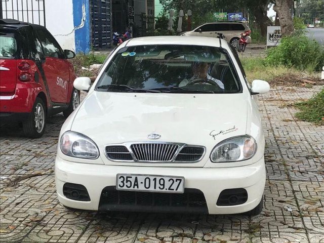 Bán Daewoo Lanos sản xuất 2002, màu trắng