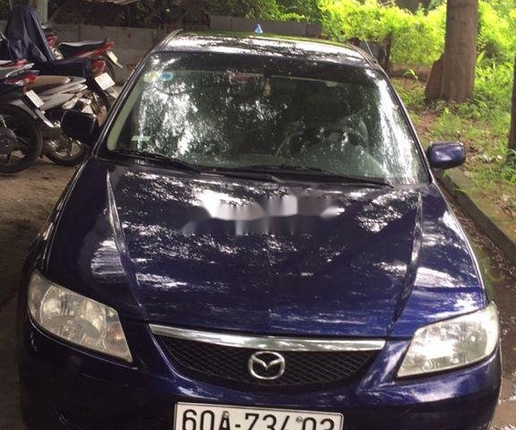 Bán Mazda 323 2001, màu xanh lam, giá chỉ 95 triệu0