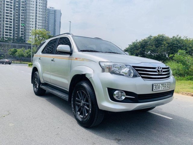 Cần bán gấp Toyota Fortuner đời 2015, màu bạc, 615tr0